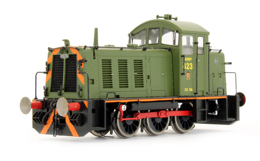 Pre-Owned Class 07 (V1) ARMY Olive Green Locomotive #423