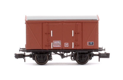 Set of 3 BR 12T Vanwide Ventilated Vans, BR Bauxite (Late)