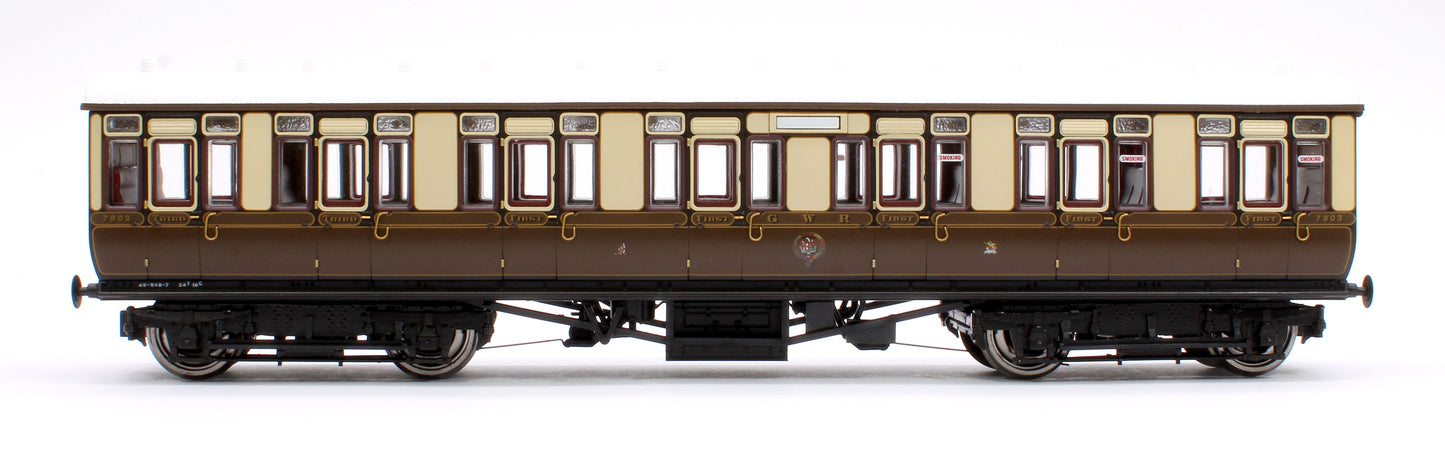 GWR Toplight Mainline City Lined Chocolate & Cream Composite 7903 Set 2