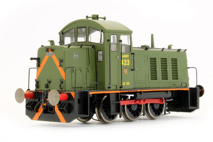 Pre-Owned Class 07 (V1) ARMY Olive Green Locomotive #423