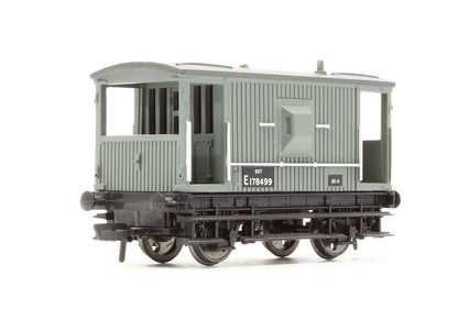 Pre-Owned 33-801D 20 Ton Brake Van BR Grey 'E178499'