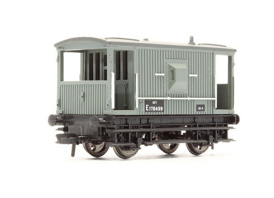 Pre-Owned 33-801D 20 Ton Brake Van BR Grey 'E178499'