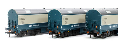 Pre-Owned Newton Chambers Car Transporter BR Motorail BR Blue/Grey NVX E96291/294/299E - Pack 2