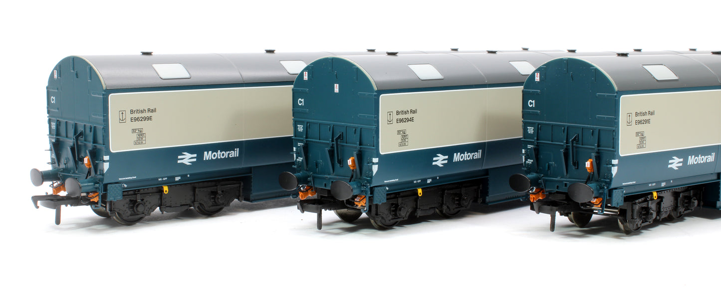 Newton Chambers Car Transporter BR Motorail BR Blue/Grey NVX E96291/294/299E - Pack 2