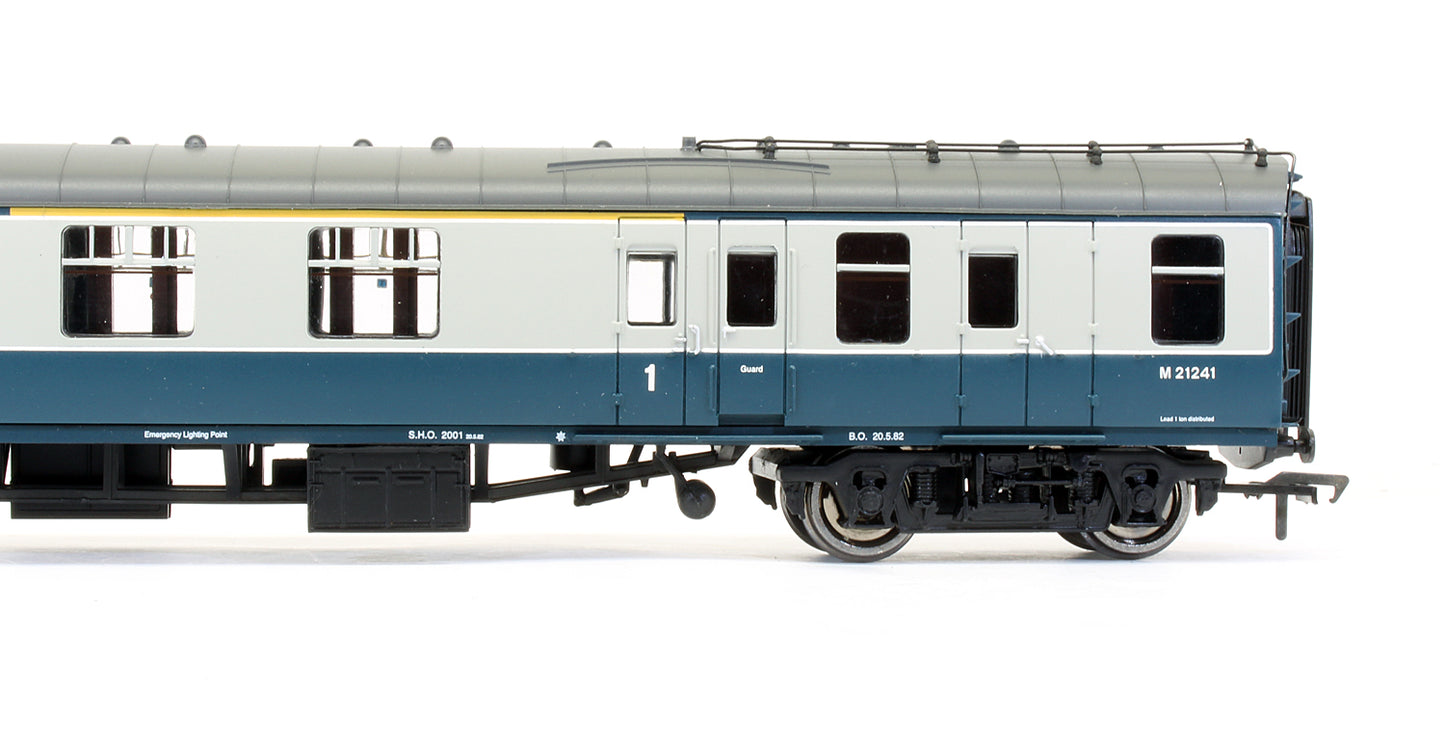 Pre-Owned 39-225 BR MK1 BCK Brake Composite Corridor Blue & Grey 'M21241'