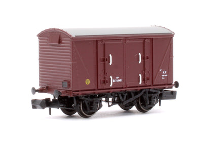 Set of 3 BR 12T Vanwide Ventilated Vans, BR Freight Brown XP