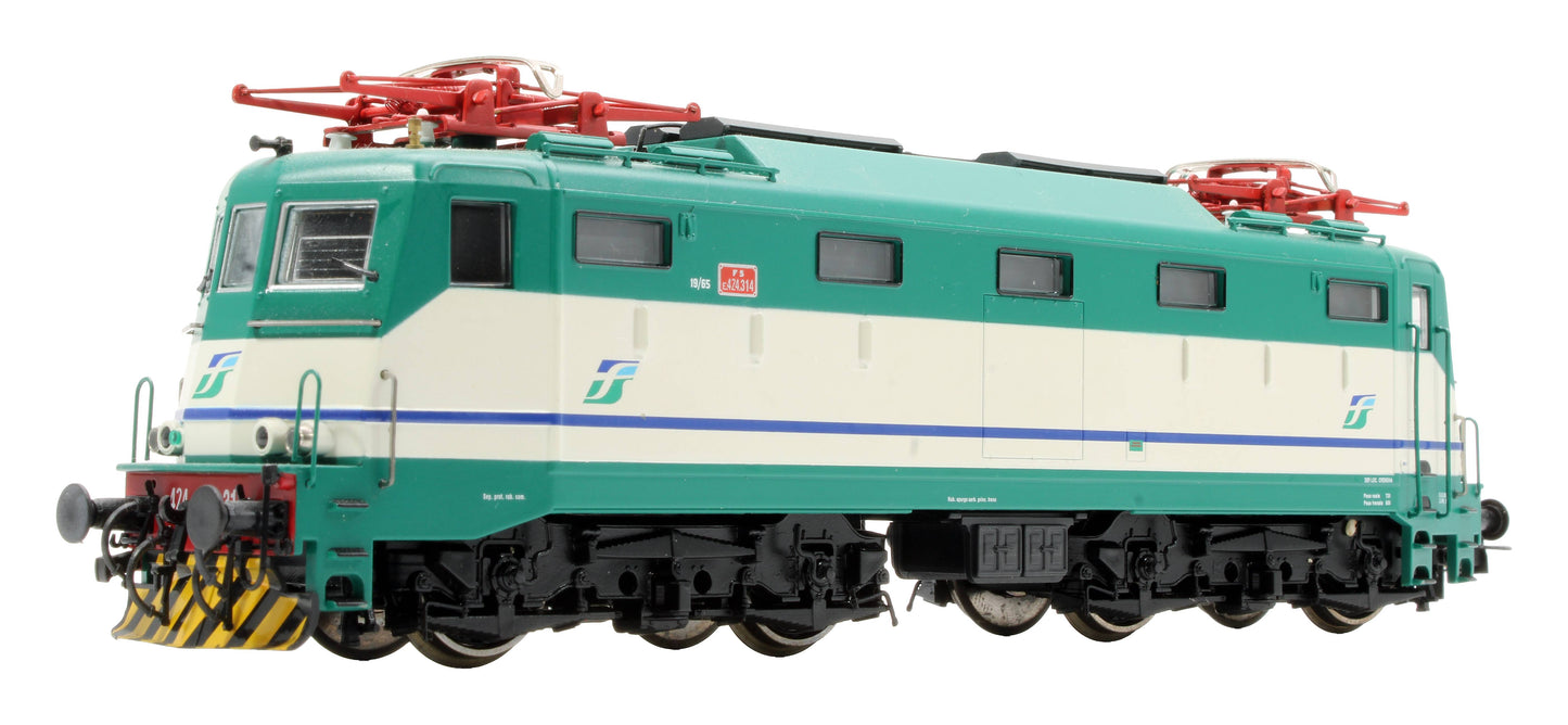 Pre Owned HR2002 Class E.424 Electric loco of the Italian railways in green & grey livery Epoch V