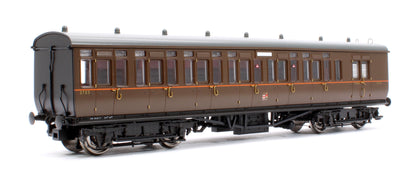 GWR Toplight Mainline City GWR All Brown Third Brake 3755 Set 5