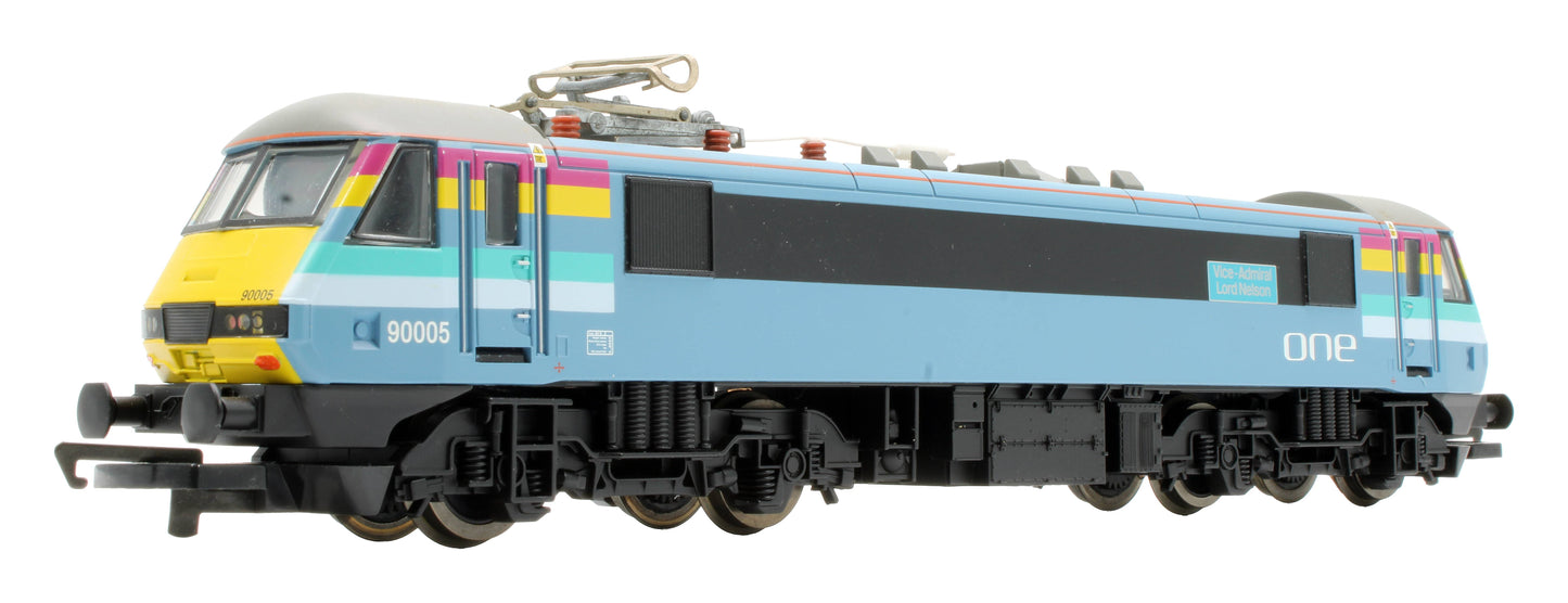 Pre-Owned R2588 ONE Railways Class 90005 'Vice Admiral Lord Nelson' Bo-Bo Electric Locomotive