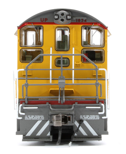 027095 HO EMD SW9 (DC/Silent): Union Pacific - As Delivered Slogan: #1834