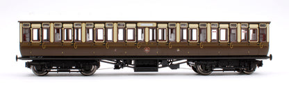 GWR Toplight Mainline City Lined Chocolate & Cream All Third 3904 Set 2