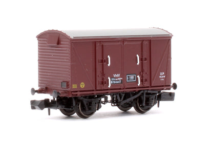 Set of 3 BR 12T Vanwide Ventilated Vans, BR Freight Brown VMV XP