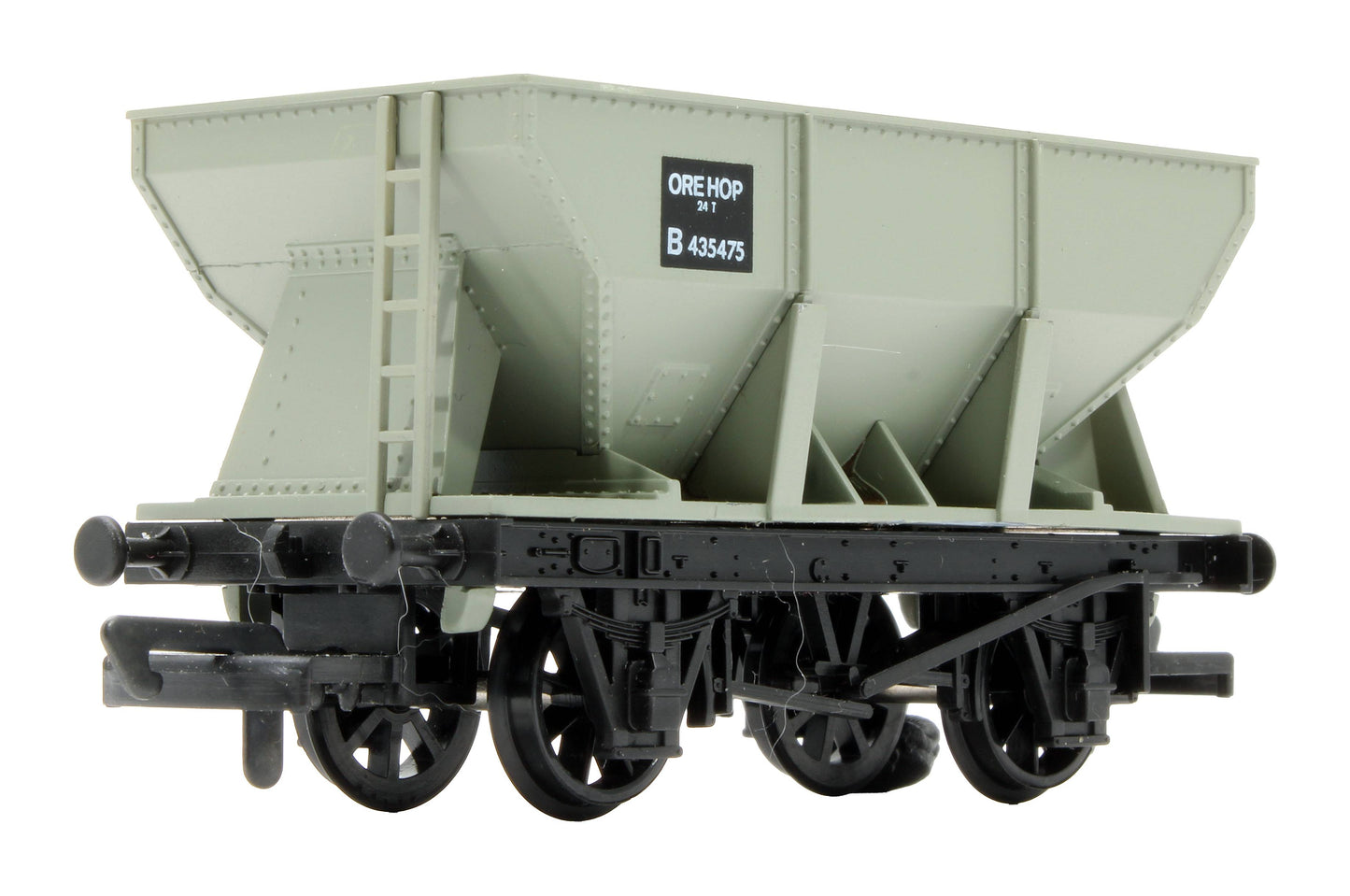 Pre-Owned Dapol B141 12T Ore Hopper Wagon B435475 in BR Grey