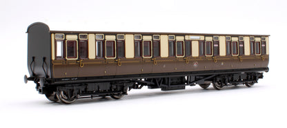 Pre-Owned 4P-020-122 GWR Toplight Mainline City Lined Chocolate & Cream Composite 7904 Set 2