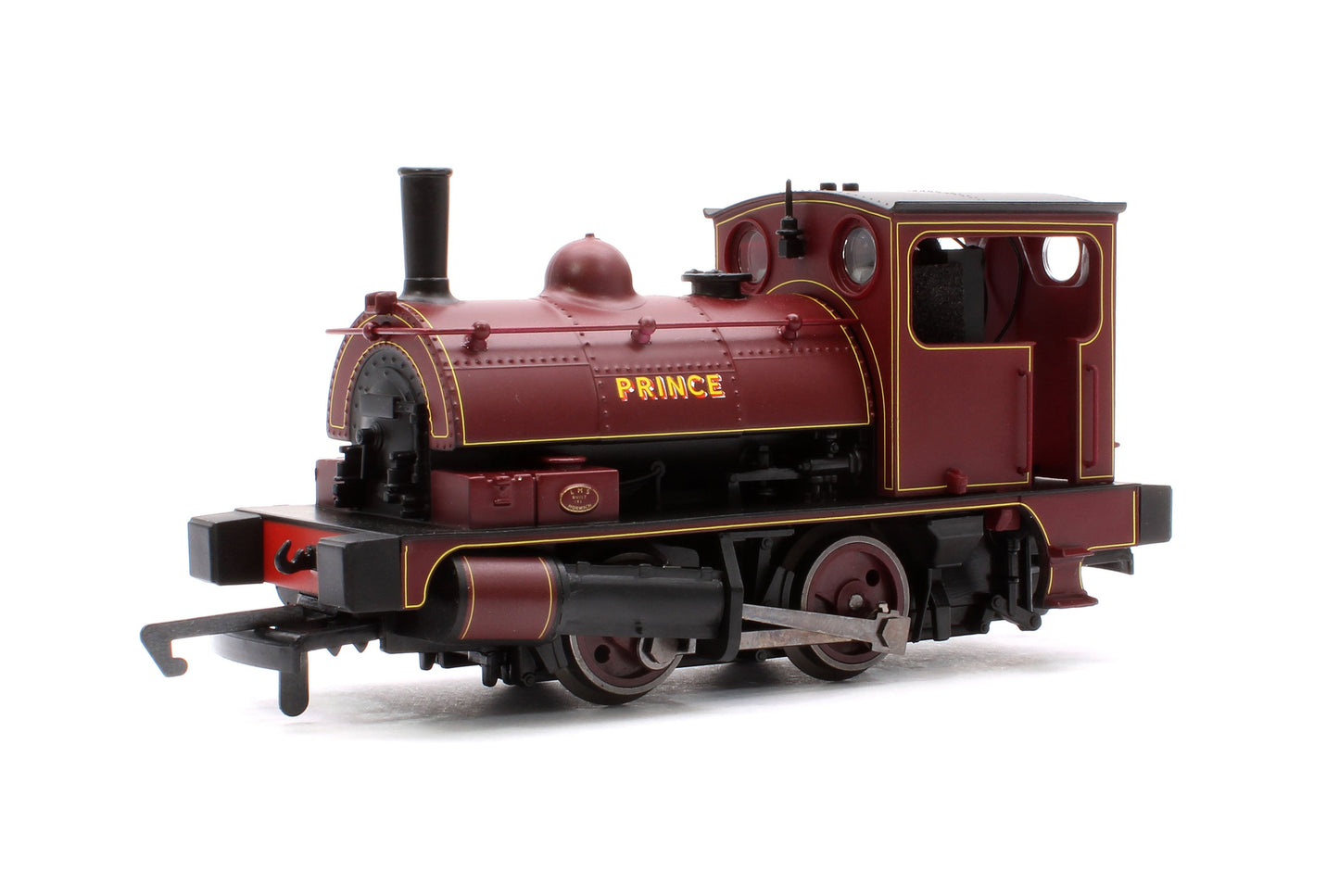 Pre-Owned Pug 0-4-0 No. 19 'Prince' United Glass Bottle Manufacturing Ltd Maroon Steam Locomotive