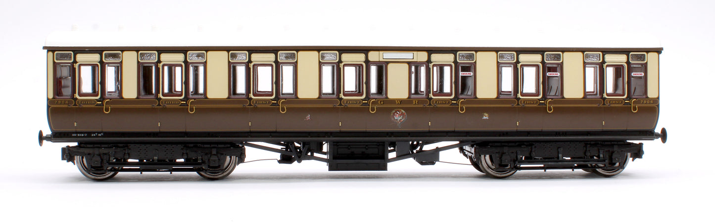 GWR Toplight Mainline City Lined Chocolate & Cream Composite 7904 Set 2