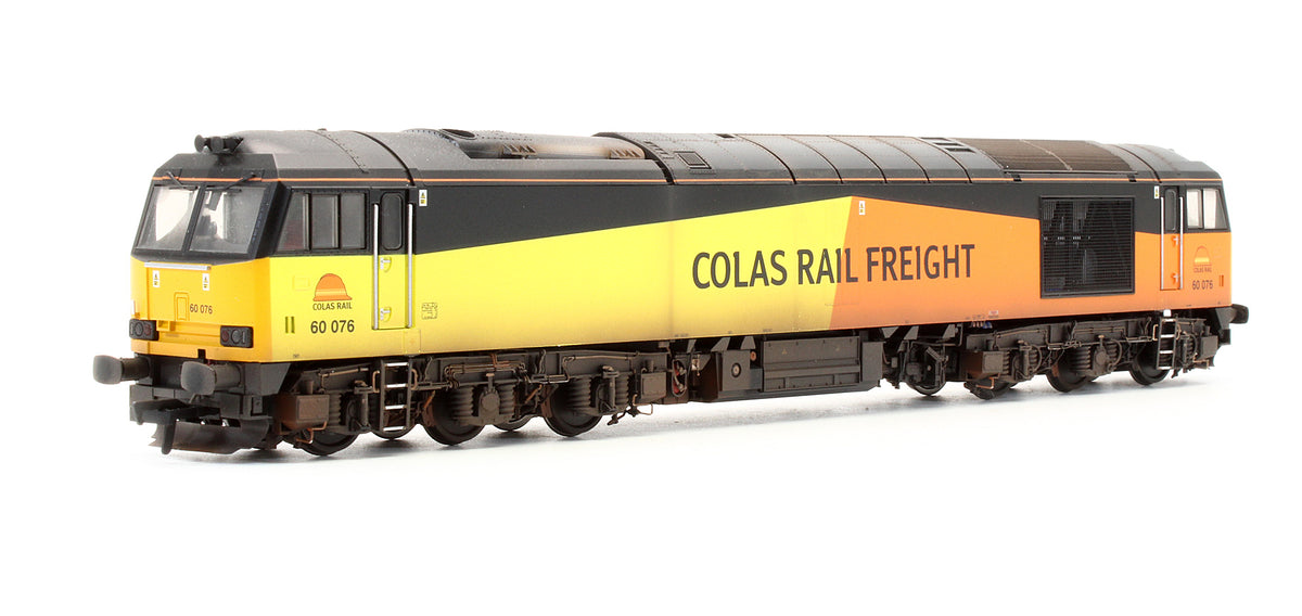 Pre-Owned Class 60 076 Colas Railfreight Diesel Electric Locomotive - DCC Sound - Custom Weathered