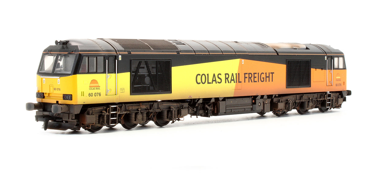 Pre-Owned Class 60 076 Colas Railfreight Diesel Electric Locomotive - DCC Sound - Custom Weathered