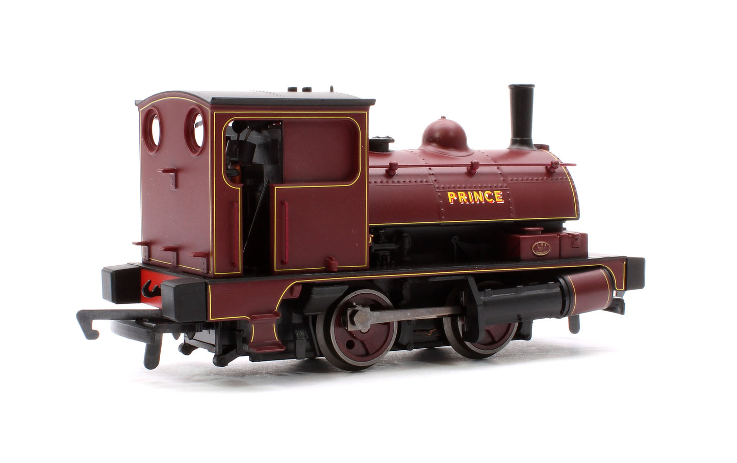 Pre-Owned Pug 0-4-0 No. 19 'Prince' United Glass Bottle Manufacturing Ltd Maroon Steam Locomotive