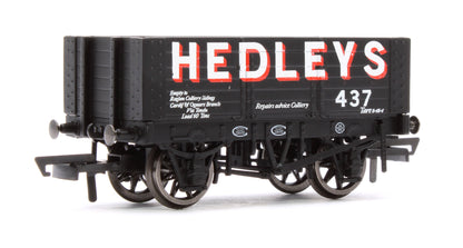R60192 Pre-Owned 6 Plank Wagon Hedleys Black No.437