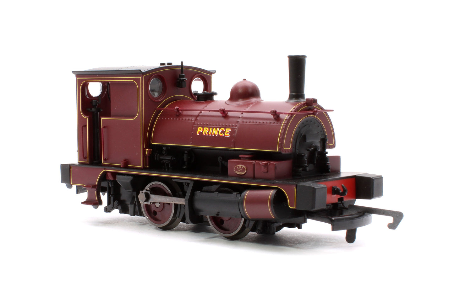 Pre-Owned Pug 0-4-0 No. 19 'Prince' United Glass Bottle Manufacturing Ltd Maroon Steam Locomotive