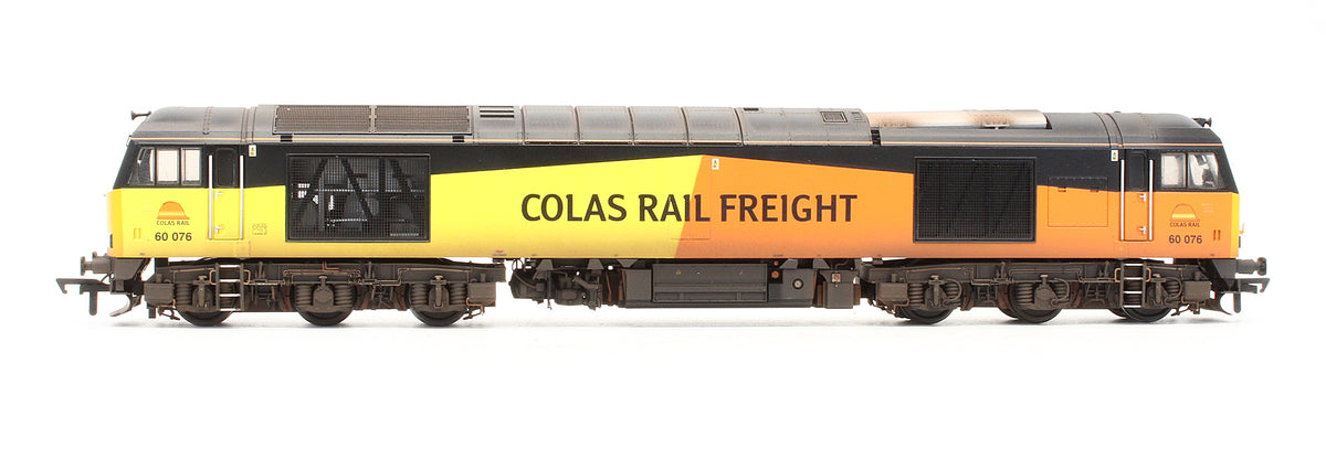 Pre-Owned Class 60 076 Colas Railfreight Diesel Electric Locomotive - DCC Sound - Custom Weathered