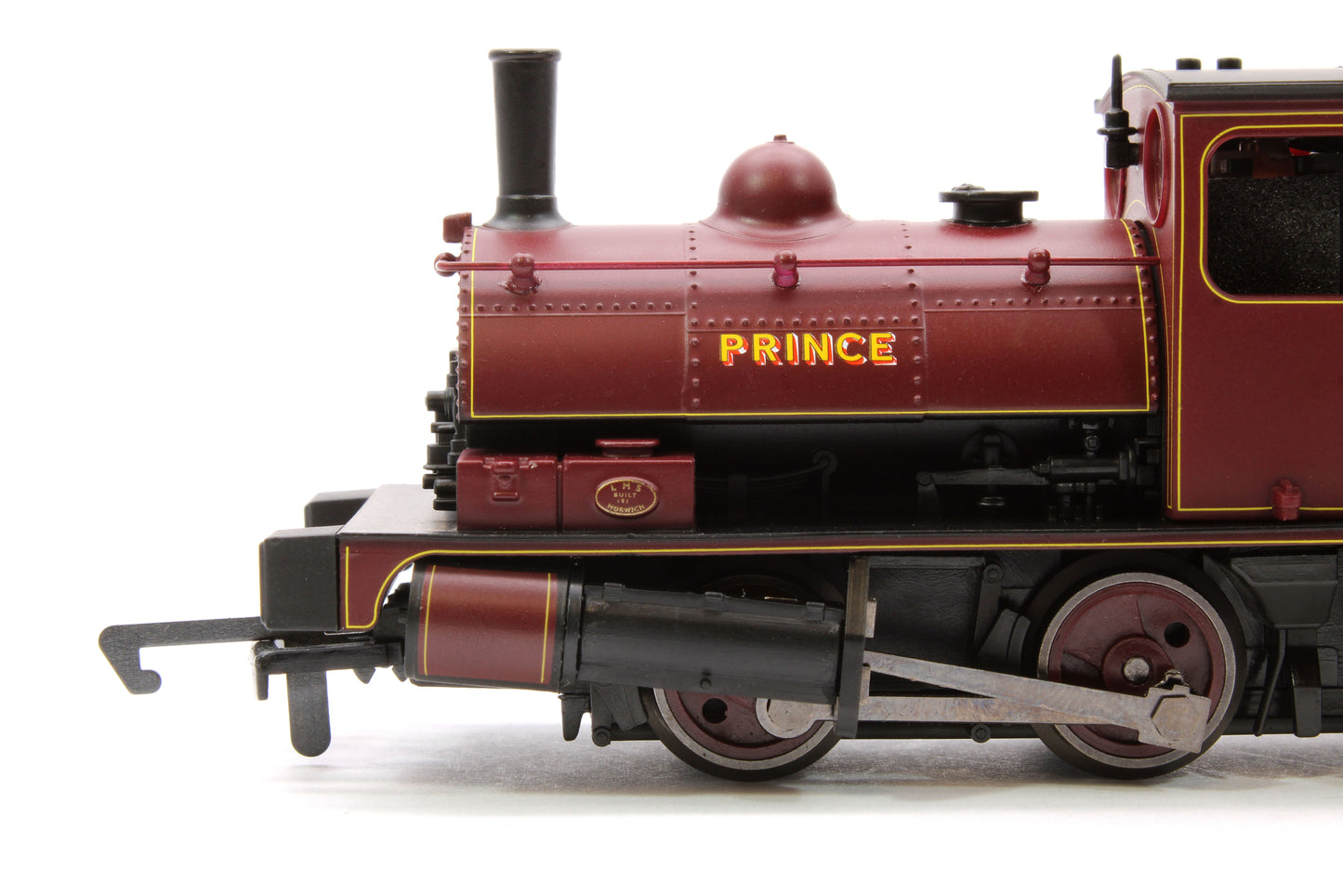 Pre-Owned Pug 0-4-0 No. 19 'Prince' United Glass Bottle Manufacturing Ltd Maroon Steam Locomotive