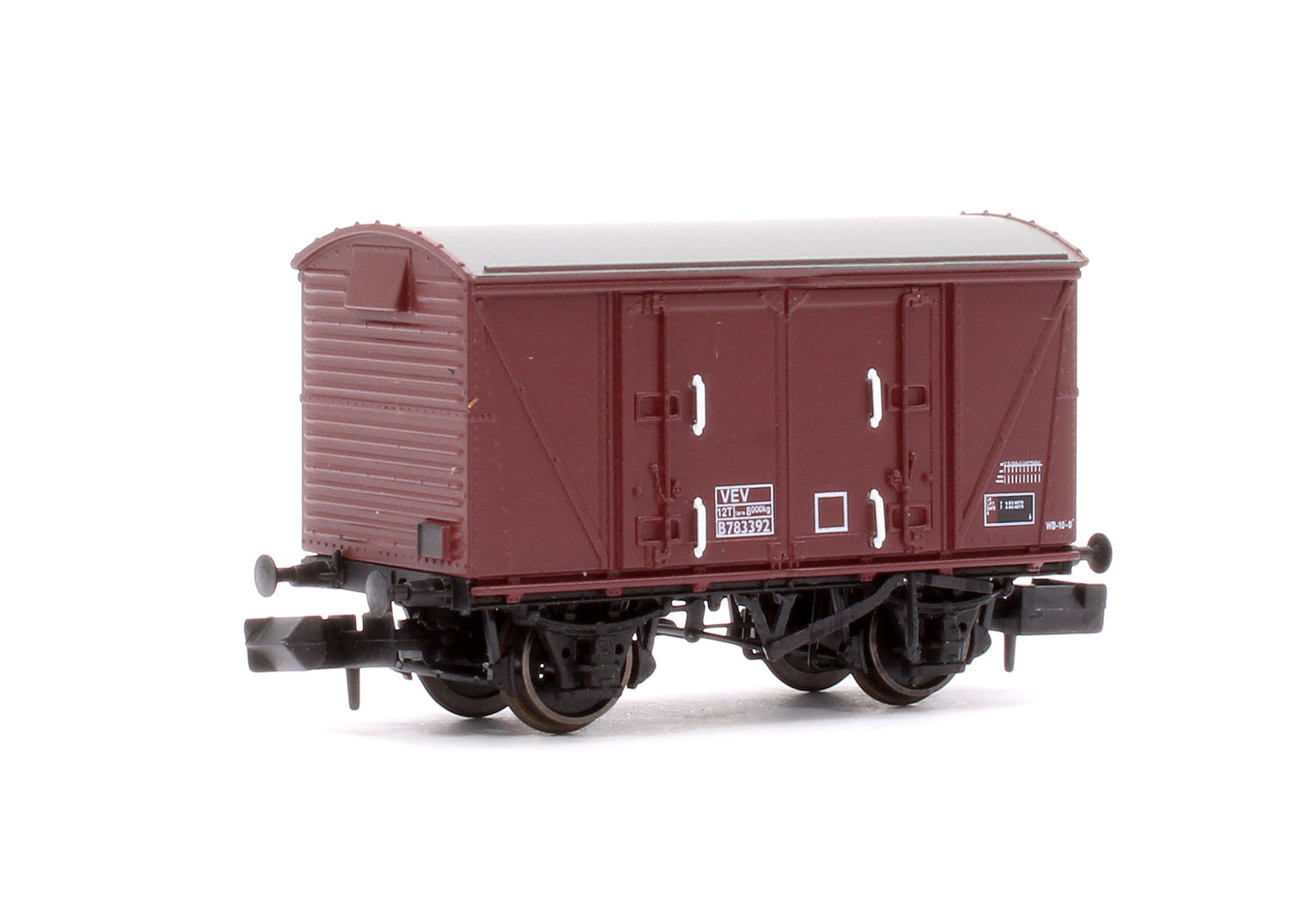 Set of 3 BR 12T Vanwide Ventilated Vans, BR Freight Brown VEV