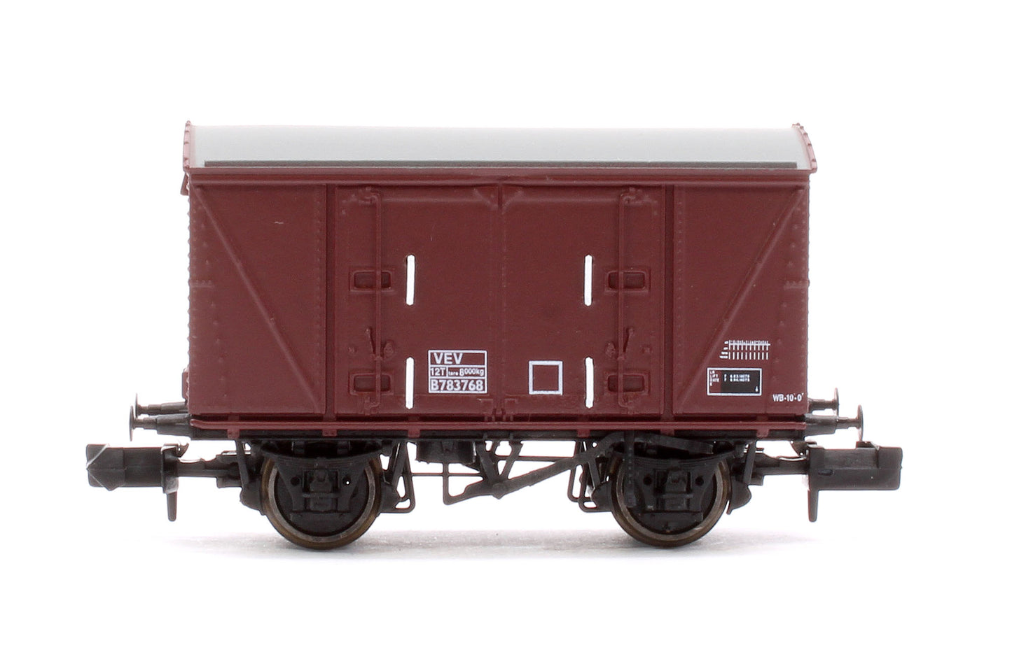 Set of 3 BR 12T Vanwide Ventilated Vans, BR Freight Brown VEV