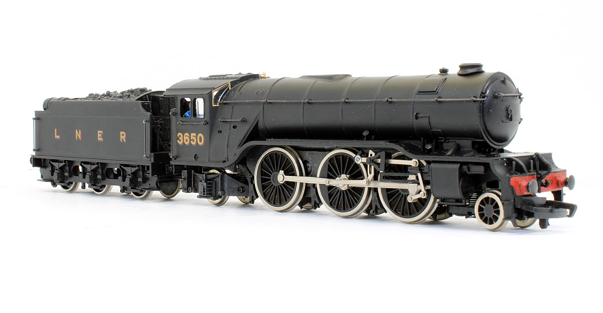 Pre-Owned V2 LNER Wartime Black '3650' Steam Locomotive