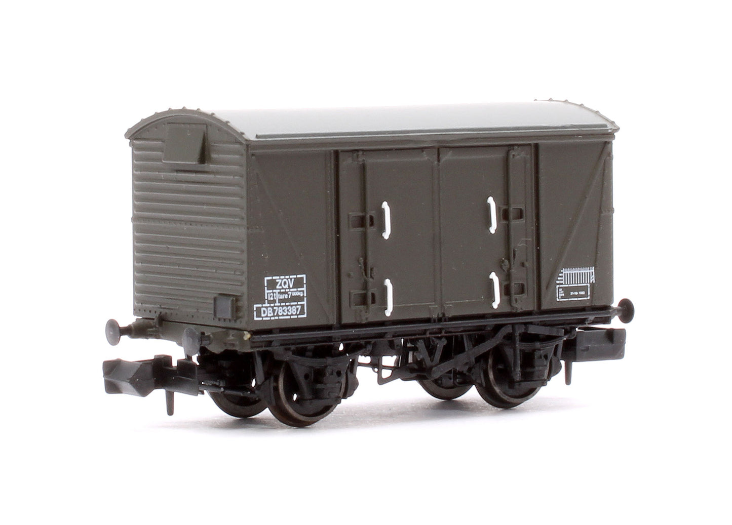 Set of 3 BR 12T Vanwide Ventilated Vans, BR Departmental Olive Green VQV