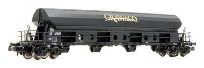 Pre-Owned 845419 N Swinging roof hopper car of the Grawaco