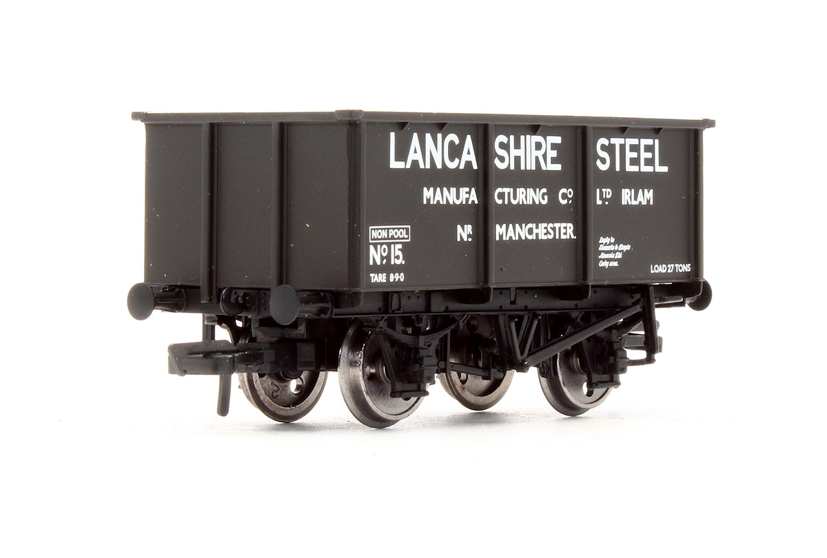 Pre-Owned 27T Steel Tippler Wagon Lancashire Steel No.15
