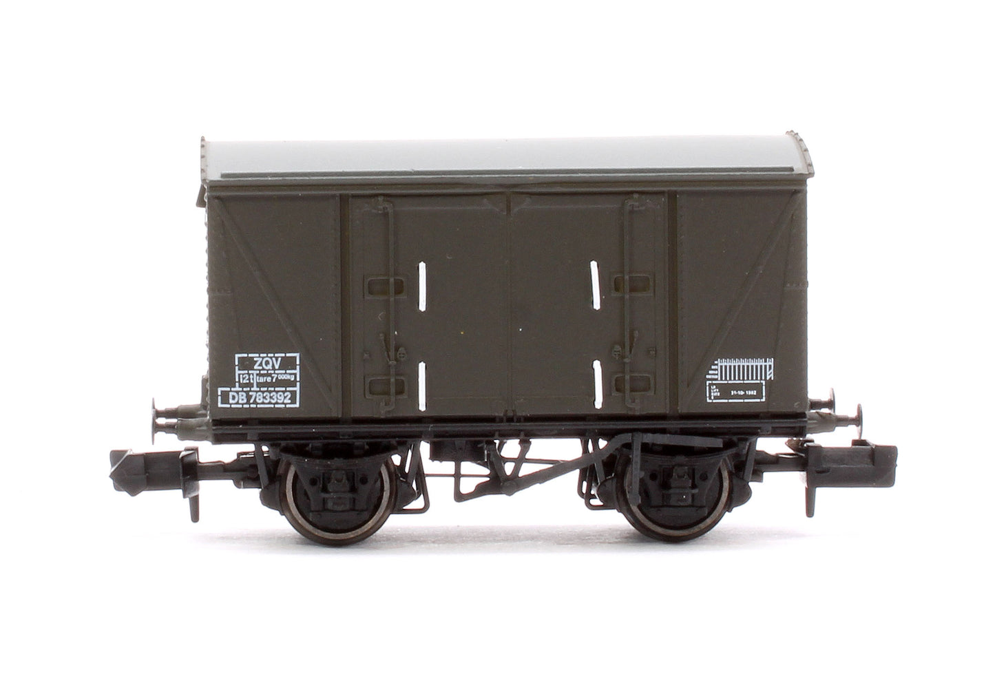 Set of 3 BR 12T Vanwide Ventilated Vans, BR Departmental Olive Green VQV