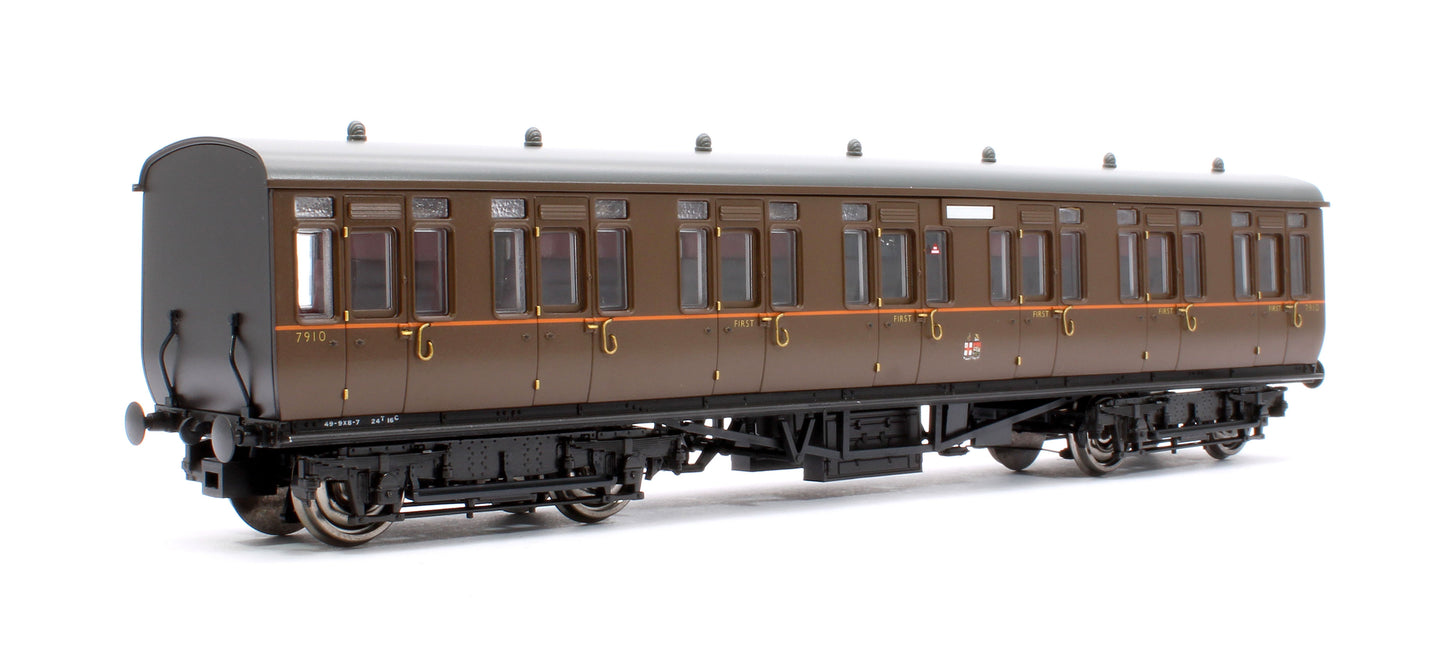 GWR Toplight Mainline City GWR All Brown Composite 7910 Set 5