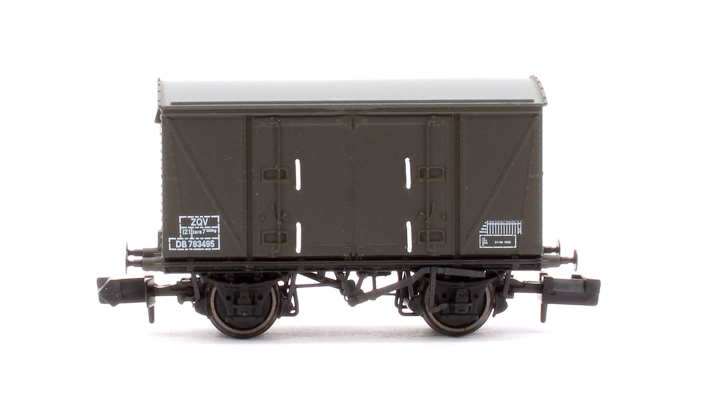 Set of 3 BR 12T Vanwide Ventilated Vans, BR Departmental Olive Green VQV