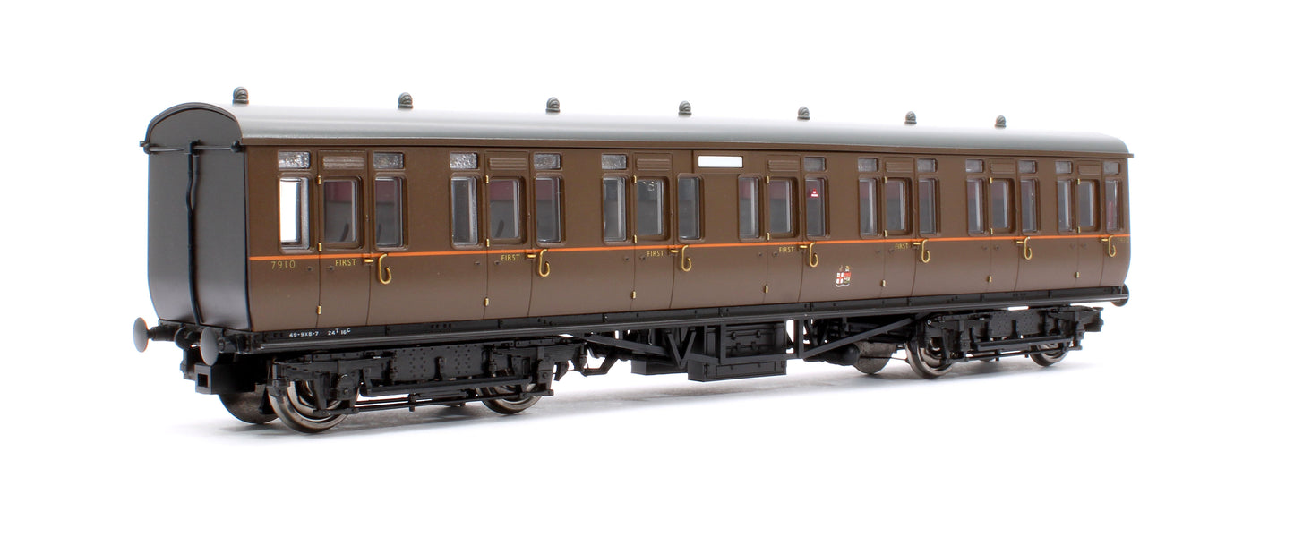 GWR Toplight Mainline City GWR All Brown Composite 7910 Set 5