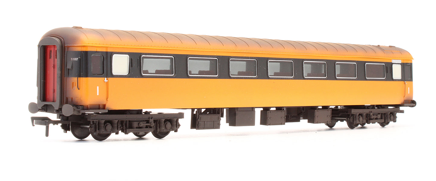 Pre-Owned MM5102 CIE MKII 1st Class Coach Orange & Black No.5102 - Custom Weathered