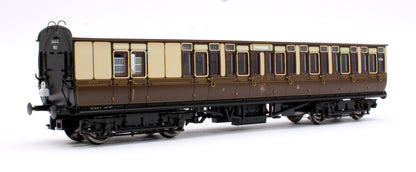 GWR Toplight Mainline City Lined Chocolate & Cream 3rd Brake 3750 Set 2