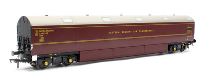 Newton Chambers Car Transporter Eastern Region BR Lined Maroon E96288/289/290E - Pack 1