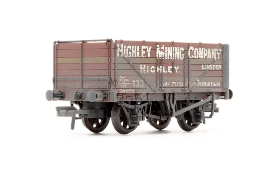 Pre-Owned 7 Plank Wagon 'Highley Mining Company Ltd' - Weathered