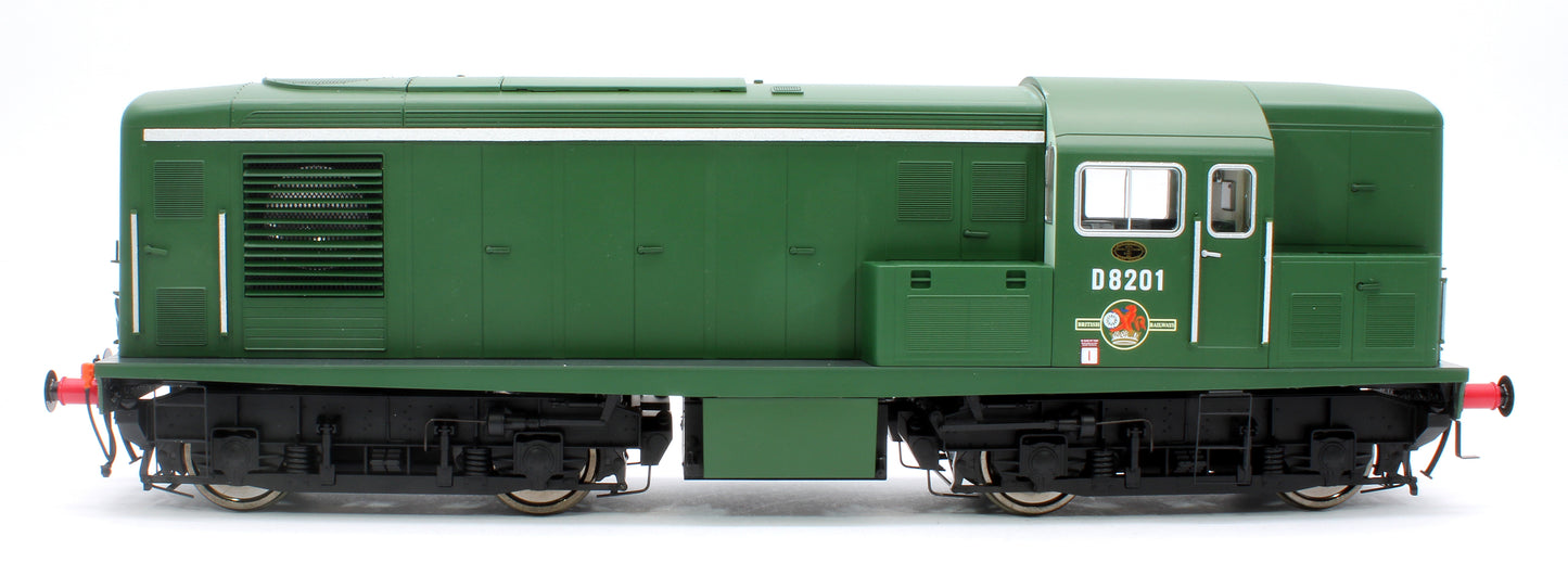 Class 15 D8201 BR Green (Late Crest) Diesel Locomotive