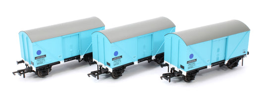 12T Fish Van BR Blue - 87262, 87263 & 87264 - Pack of 3