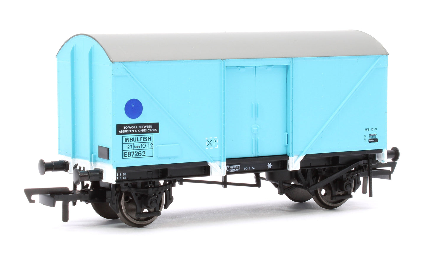Pre-Owned R60115 12T Fish Van BR Blue - 87262, 87263 & 87264 - Pack of 3