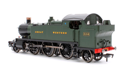 Large Prairie 3146 GWR Green Great Western Steam Locomotive