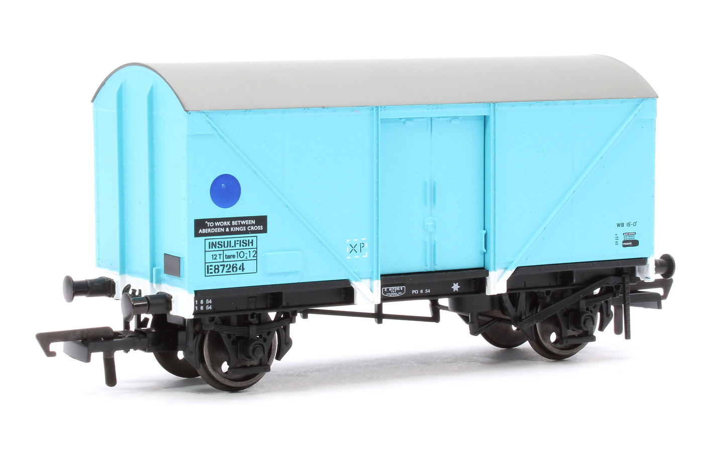 12T Fish Van BR Blue - 87262, 87263 & 87264 - Pack of 3