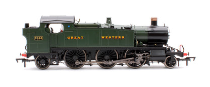 Large Prairie 3146 GWR Green Great Western Steam Locomotive - DCC Fitted