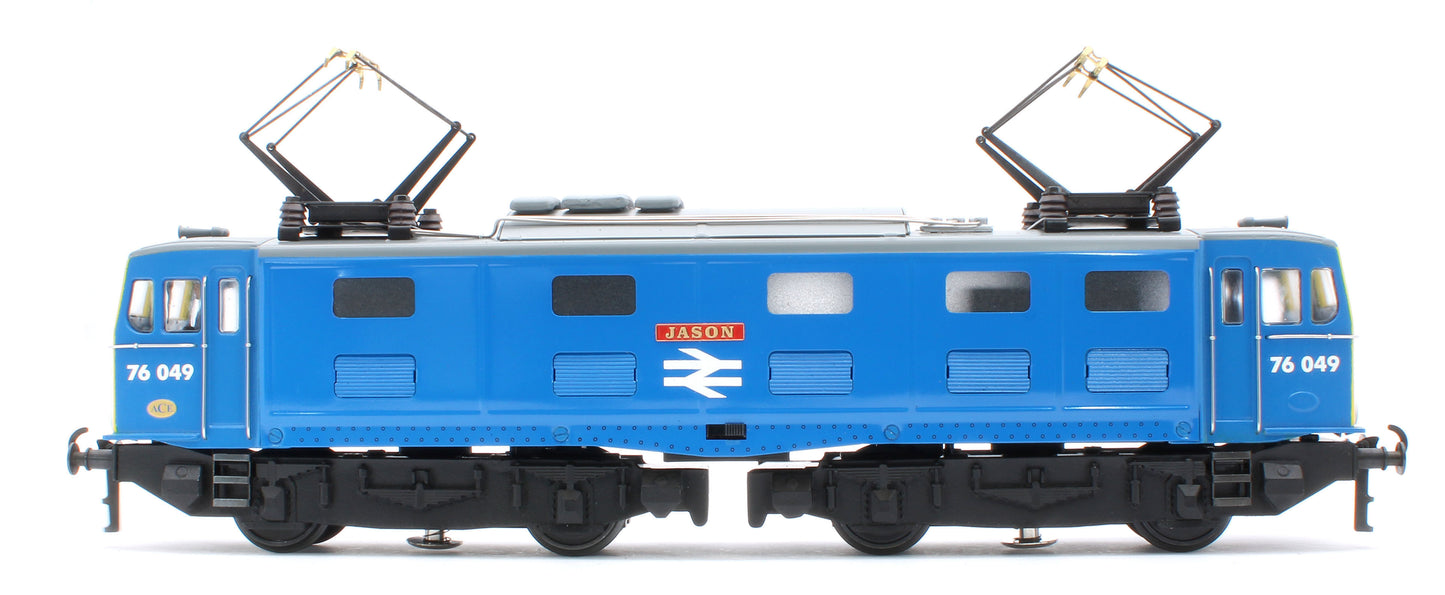 E/49-B6-JAS "EM1" BR Class 76 "Jason" Corporate Gloss Blue with Full Yellow Ends No.76049 Electric Locomotive