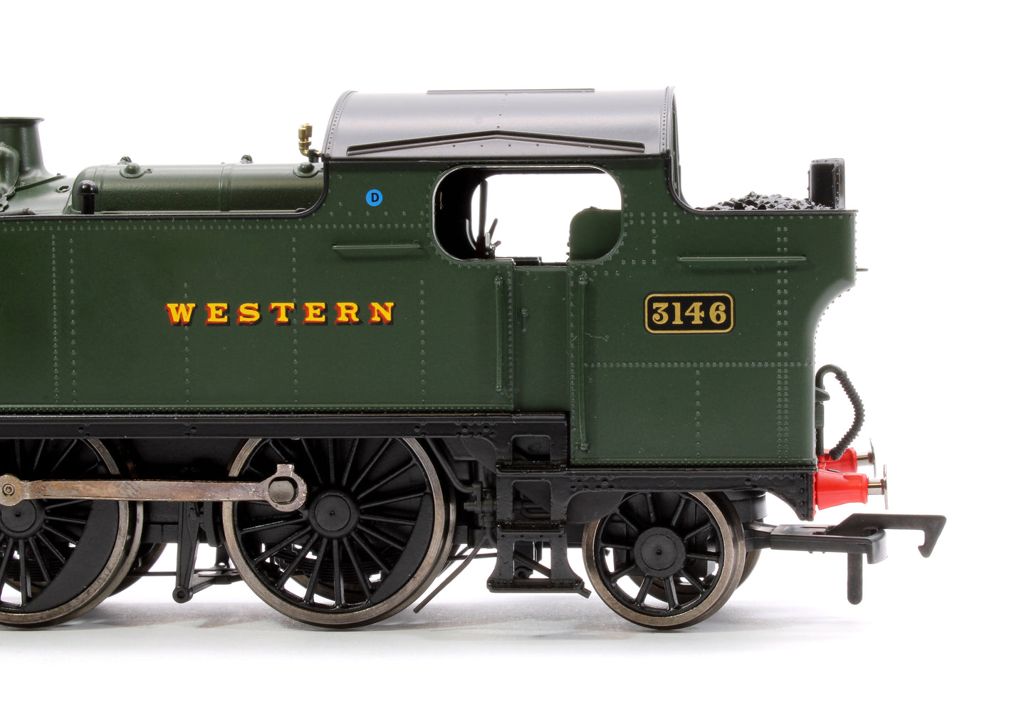 Large Prairie 3146 GWR Green Great Western Steam Locomotive - DCC Sound