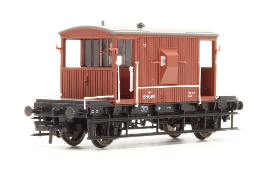 Pre-Owned 20T Brake Van BR Bauxite 'B 952497'